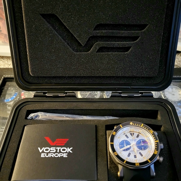 🌟 Vostok Europe Lunokhod 2 Grand Chrono 6S21/620E277 - Picture 6 of 7